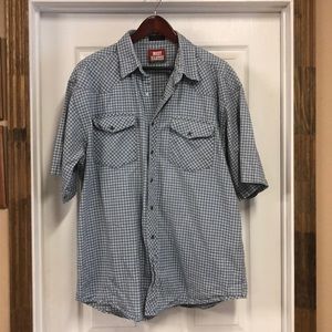 XL Short Sleeve Most Wanted Pearl Snap